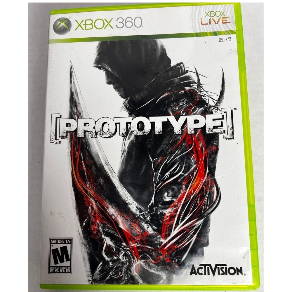 Prototype Xbox 360 Activision 2009 CIB  with Manual Alex Mercer Action